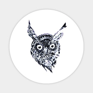 Night Owl Party All Night Magnet